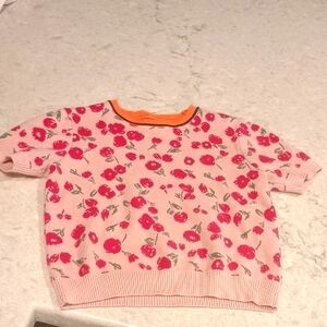 Floral Pink Soft Kids Top